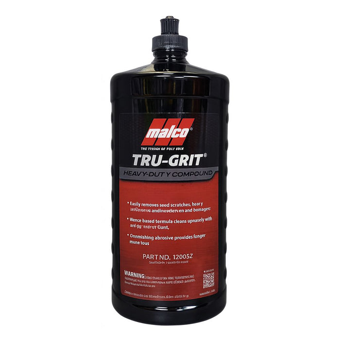 MALCO TRU-GRIT® HEAVY-DUTY COMPOUND Paint Correction Malco® Automotive 32oz 