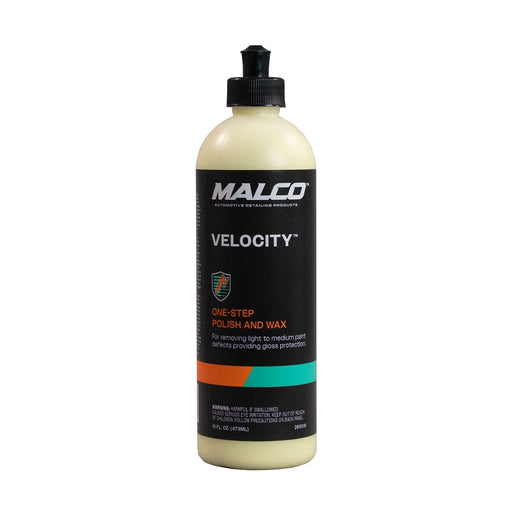 MALCO VELOCITY™ One-Step Polish and Wax Paint Correction Malco® Automotive 16oz 