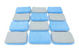 Microfiber Coating Applicator Sponge with Plastic Barrier | One Side Suede, One Side Terry Cleaning Sponge Autofiber® 12PK 