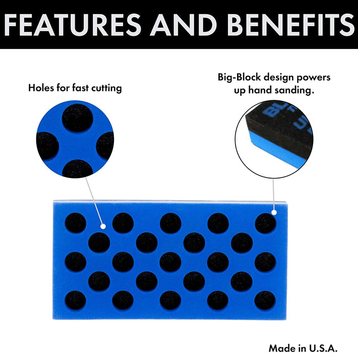 Motor Guard® HT-1 Holey Terror Sanding Block Sanding Blocks Motor Guard® 