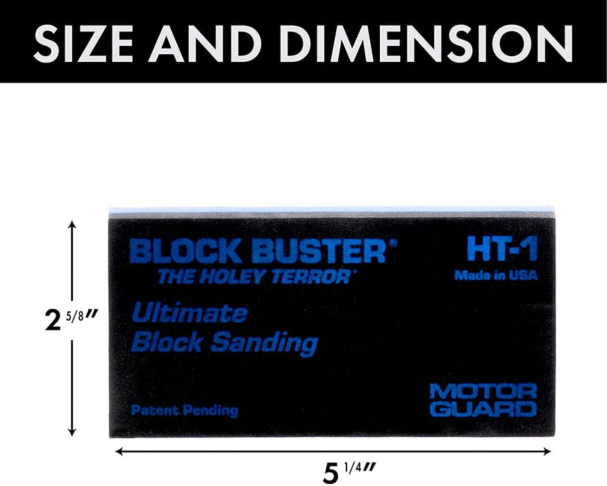 Motor Guard® HT-1 Holey Terror Sanding Block Sanding Blocks Motor Guard® 