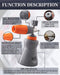 NIXX Pro HYDRO FOAM CANNON | WIDE BASE BOTTLE | PROS2.0 Pressure Washer Accessories Detailer's Choice, Inc. 