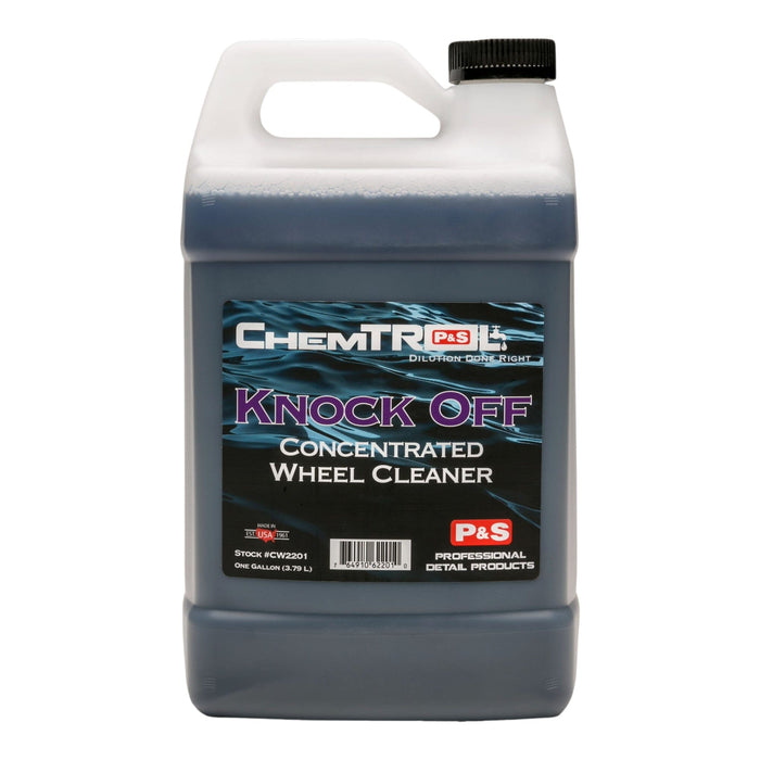 P&S Knock Off Concentrated Wheel Cleaner – Safe, Non-Acid Formula Wheel & Tire Cleaner P&S 