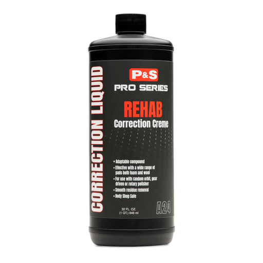 P&S Rehab Correction Creme: The Ultimate Paint Correction Solution 32oz Compound P&S 