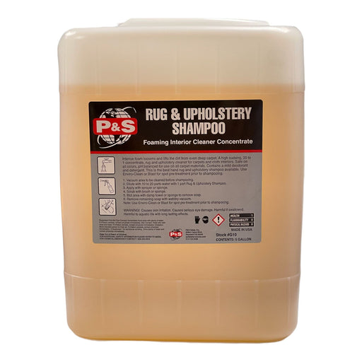 P&S Rug & Upholstery Shampoo 5 Gallon Interior Cleaner P&S 5 Gallon 