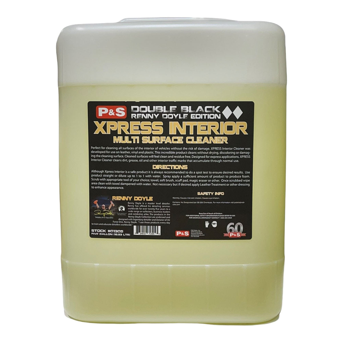 P&S XPRESS Interior Cleaner 1 Gallon Combo Kit With 32oz Spray