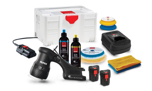 Rupes® BIGFOOT HLR75/LUX Mini iBrid Polisher Kit | Systainer Polishers & Buffers Rupes® 