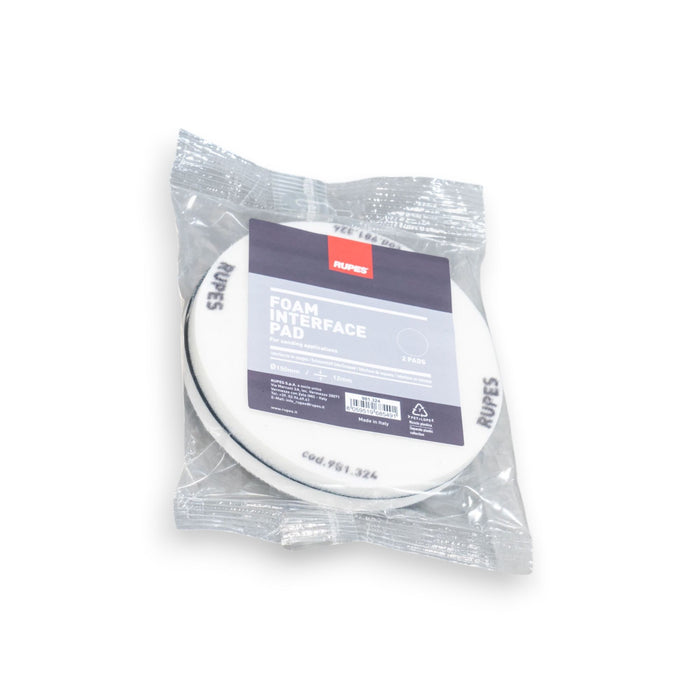 RUPES® Soft Sanding Interface Pads 12mm 2 Pack | 150mm 6in No Holes Vehicle Waxes, Polishes & Protectants Rupes® 