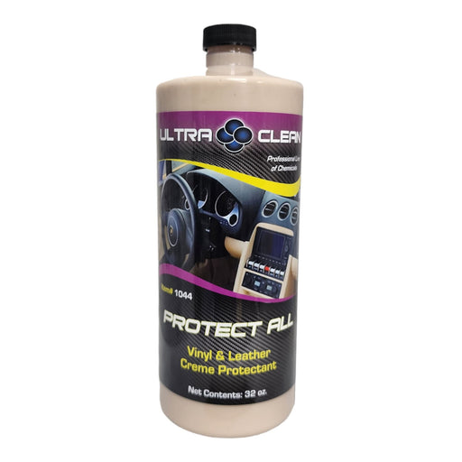 Ultra Clean® Protect All | Leather & Vinyl Creme UV Protectant #1044 Leather Conditioner Ultra Clean Car Care 32oz 