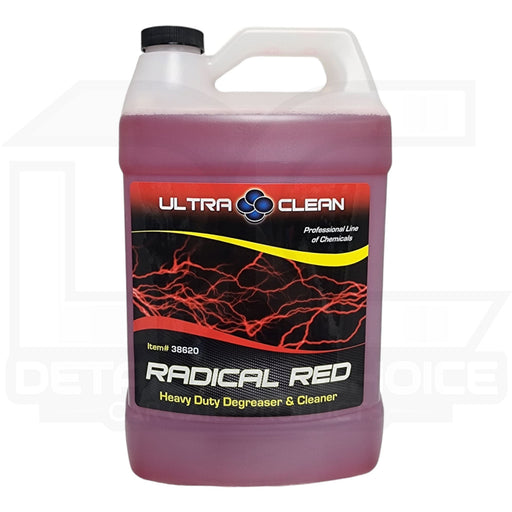 Ultra Clean® Radical Red Heavy Duty Degreaser Vehicle Carpet & Upholstery Cleaners Ultra Clean Car Care 1 Gallon 