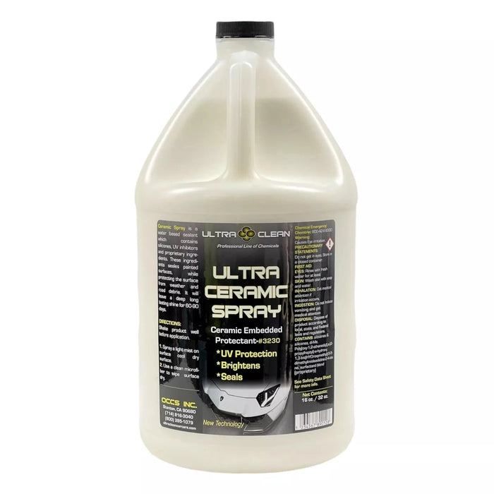 Ultra Clean® Ultra Ceramic Spray W/Graphene #3230 Spray Wax Ultra Clean Car Care 