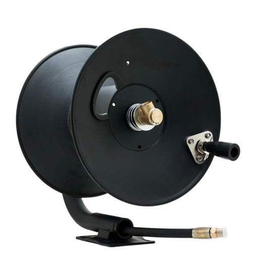 Veloci Performance Products | 3/8" Inch x 50' Foot Steel Pressure Hose Reel Pressure Washer Accessories Veloci Performance Products 