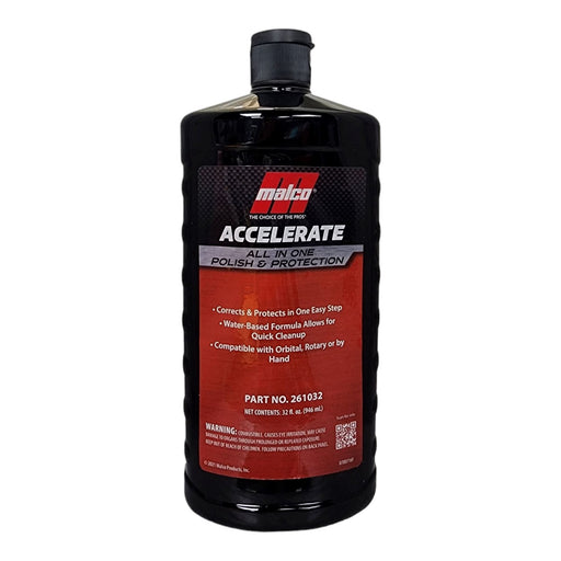ACCELERATE - ALL IN ONE POLISH & PROTECTION Paint Correction Malco® Automotive 32oz 