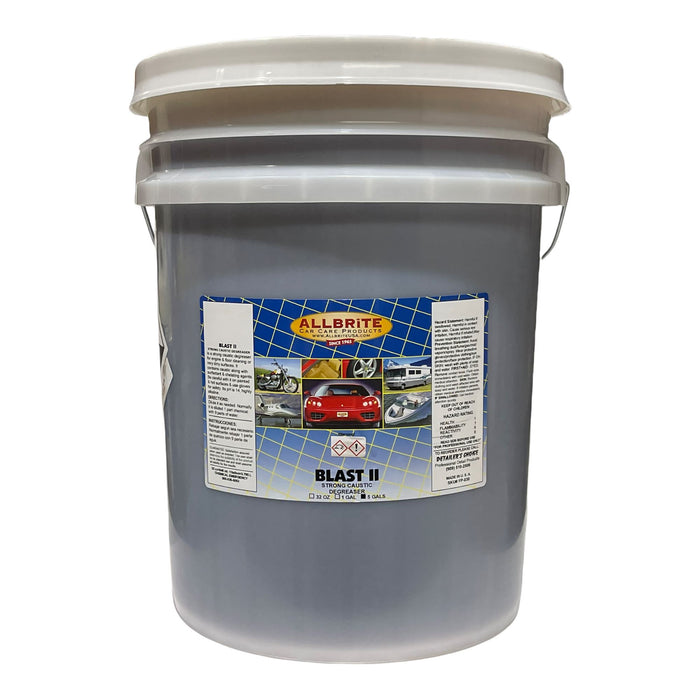 Allbrite Blast II Strong Caustic Degreaser Degreaser Allbrite Car Care Products 5 Gallon 