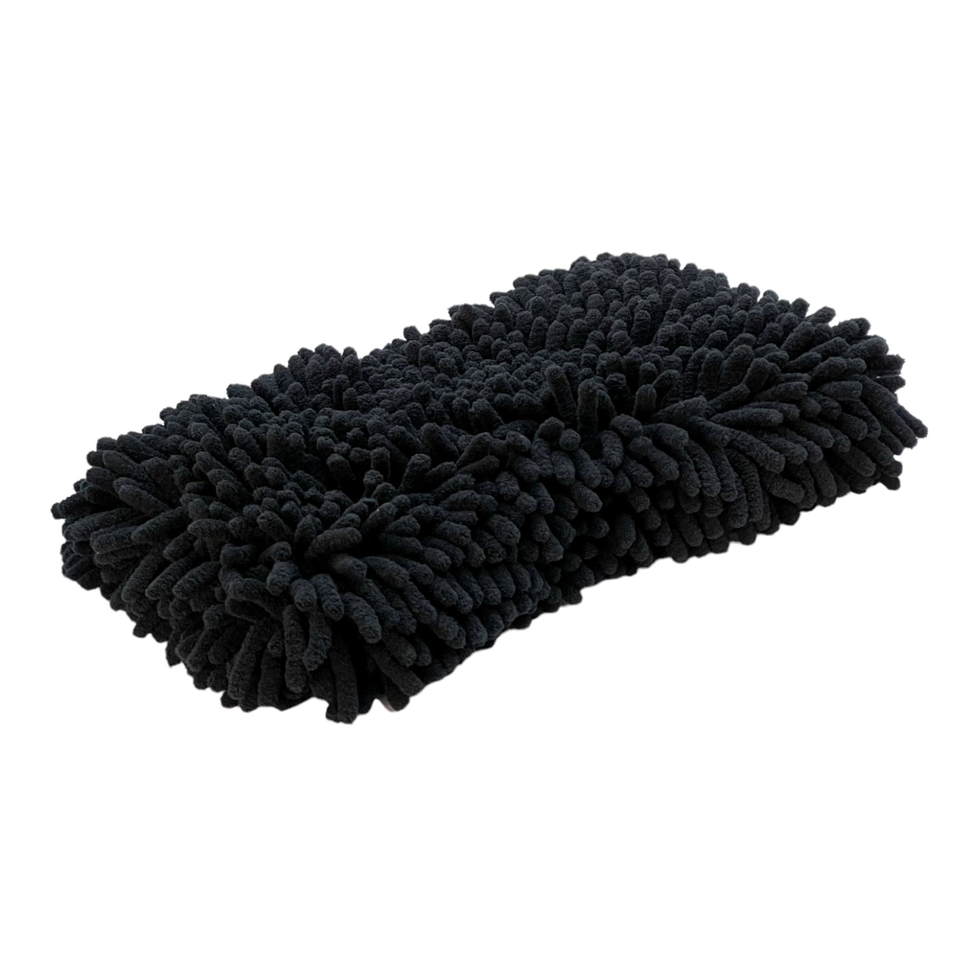 Black Microfiber Chenille Wash Pad - The Perfect Accessory for a Spotl ...