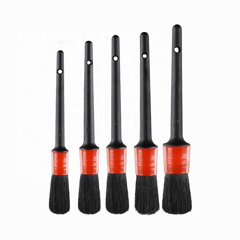 Boars Hair Soft Detail Brushes Set of 5