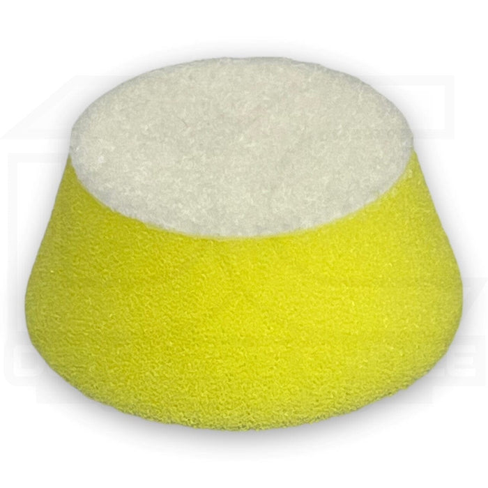 Buff and Shine® 134BN Uro-Tec 1-Inch Yellow Polishing Foam Pad - 6 Pack Buffing Pads Buff & Shine Mfg., Inc. 