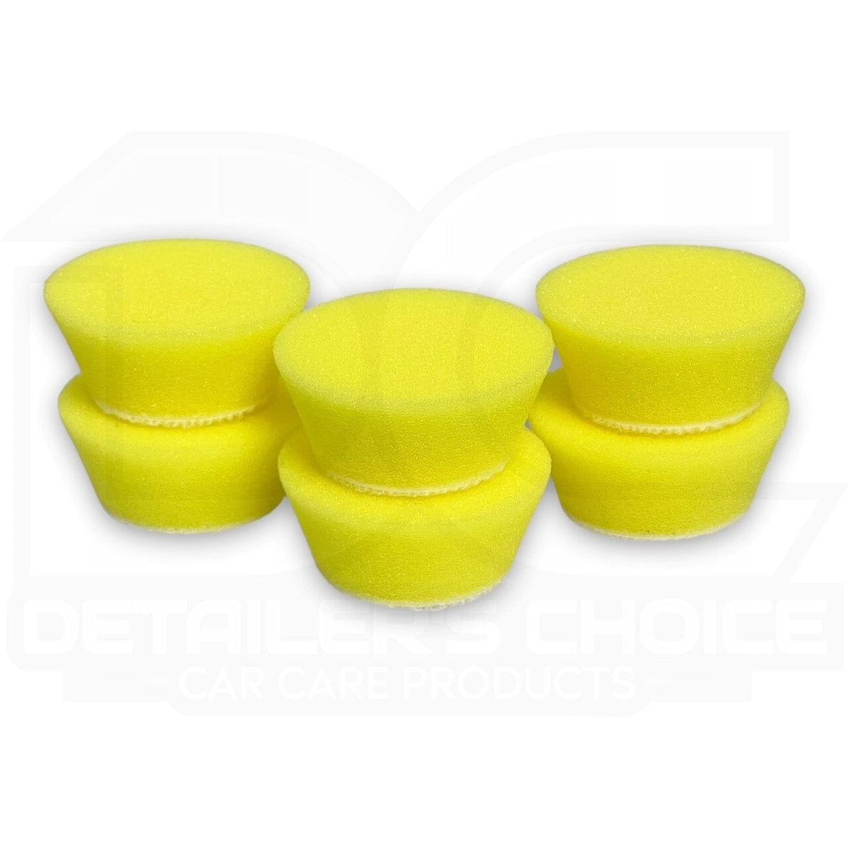 Buff and Shine® 134BN Uro-Tec 1-Inch Yellow Polishing Foam Pad - 6 Pac —  Detailers Choice Car Care