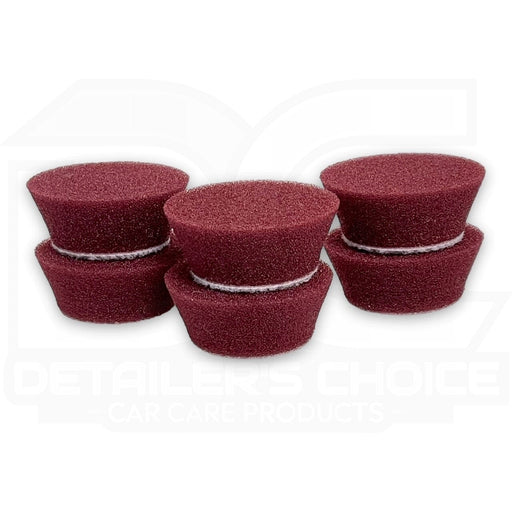 Buff and Shine® 172BN Uro-Tec 1-Inch Maroon Med. Cut/Polish Foam Pad - 6 Pack Buffing Pads Buff & Shine Mfg., Inc. 