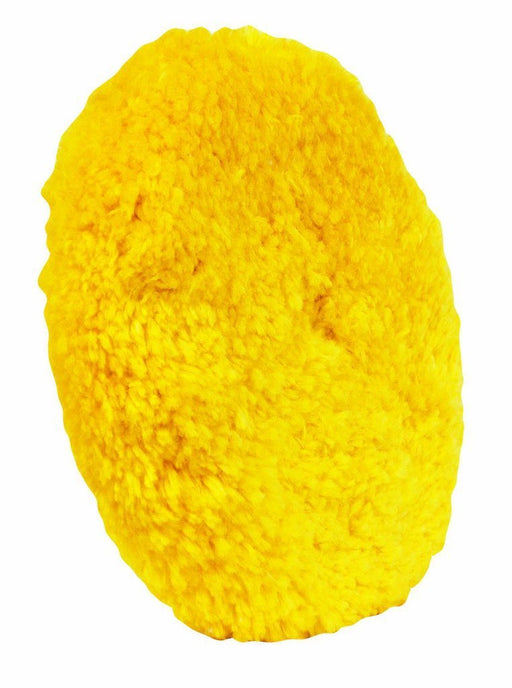 Buff and Shine® 7.5" Yellow Wool Blend 4 Ply Twist Grip Pad™ Pads Buff & Shine Mfg., Inc. 