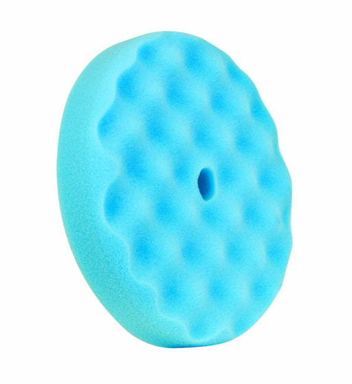 Buff and Shine® 8" Light Blue Ultra Finishing Waffle Foam Pad 852WG Pads Buff & Shine Mfg., Inc. 