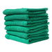 Car Wash 100% Cotton Terry Cloth Cleaning Drying Towels 16" x 25" Cotton Towel Golden State Trading, Inc. 12 Pieces Green 