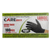 Care BK9 Extra Thick 6 Mil Black Nitrile Examination Gloves Disposable Gloves DETAILER'S CHOICE, INC. Large 