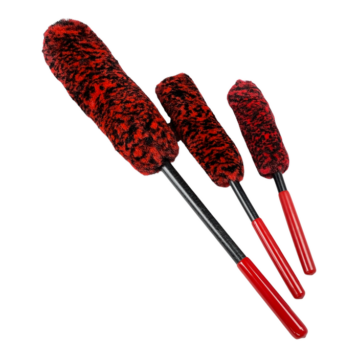 Synthetic Wool Brush Kits - Detailing Brushes,Cleaning Brush,Exterior  Brush,Interior Brushes,Auto Detailing Wheel Brushes