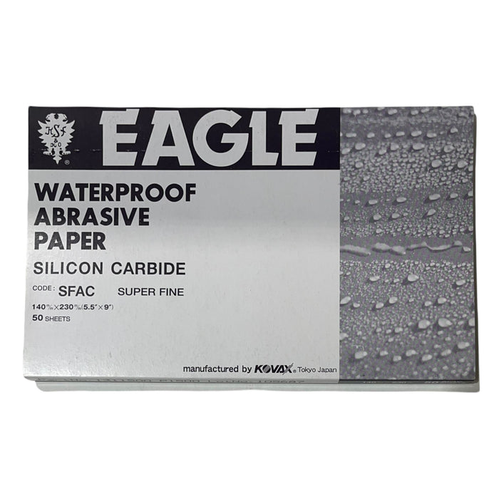 Eagle Silicon Carbide Waterproof Sanding Half Sheets 9in. x 5.5in. Paint Correction Eagle Abrasives 