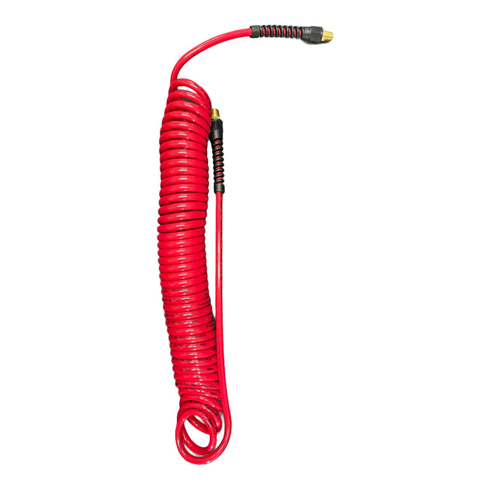 Flexcoil® Coiled Air Hose with Reusable Strain Relief Fittings — Detailers  Choice Car Care
