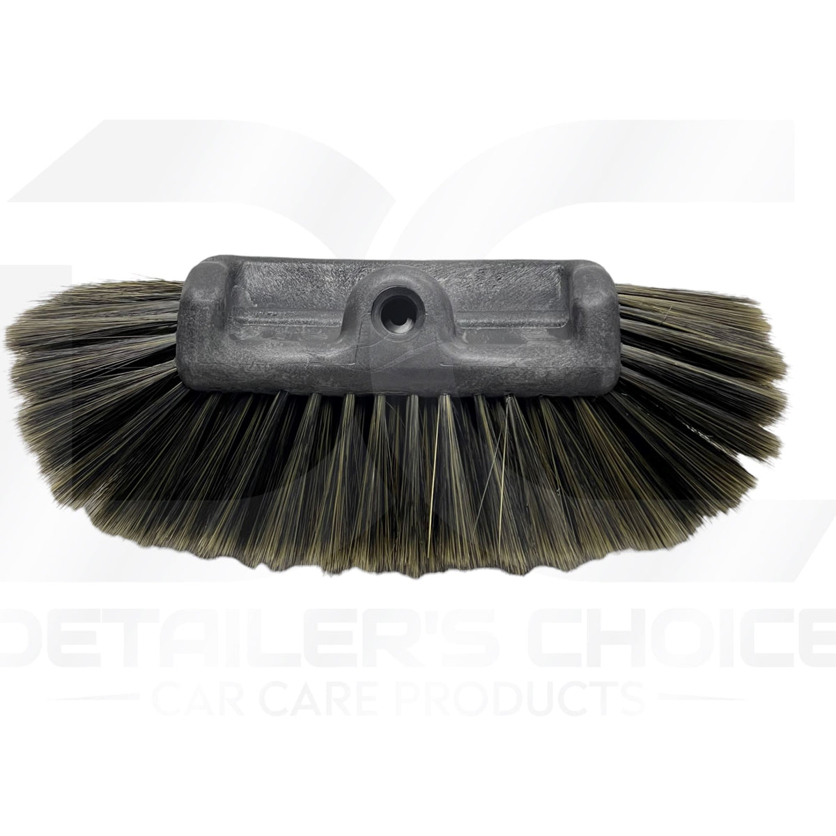 WHEEL BRUSH -green flagged bristles with long handle. Professional  Detailing Products, Because Your Car is a Reflection of You