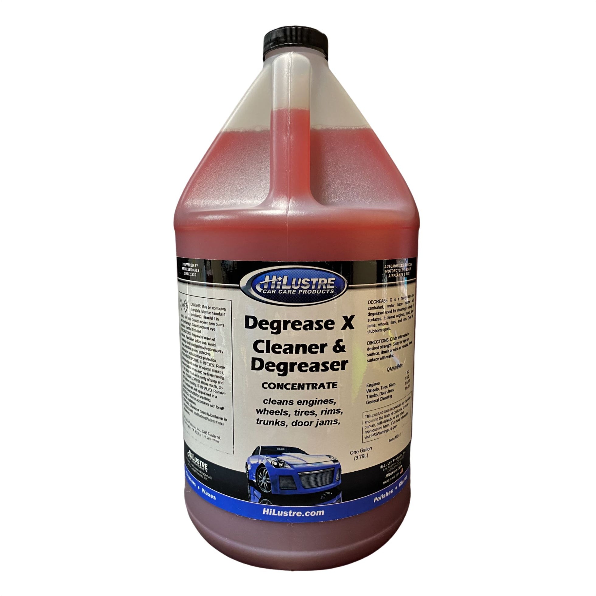 HiLustre® Degrease X Cleaner & Degreaser — Detailers Choice Car Care