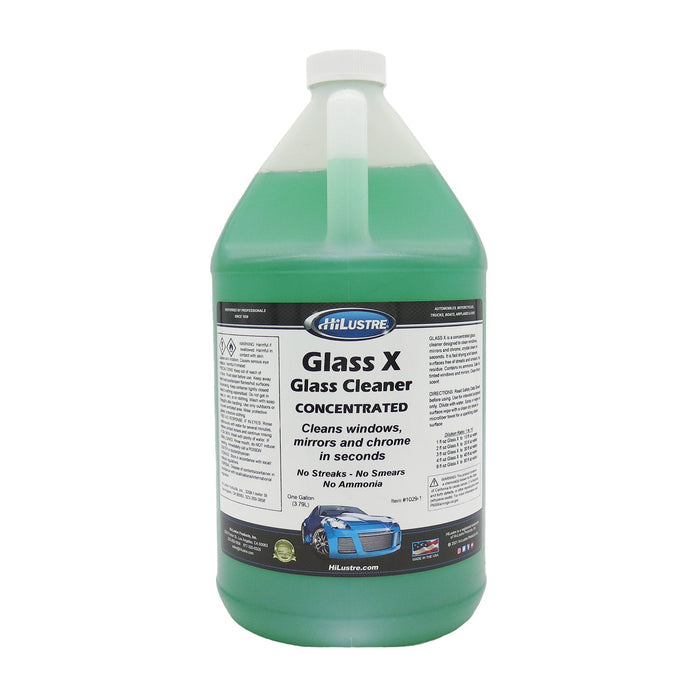 HiLustre® Glass X Concentrated Glass Cleaner Glass Cleaner HiLustre® Products 1 Gal 