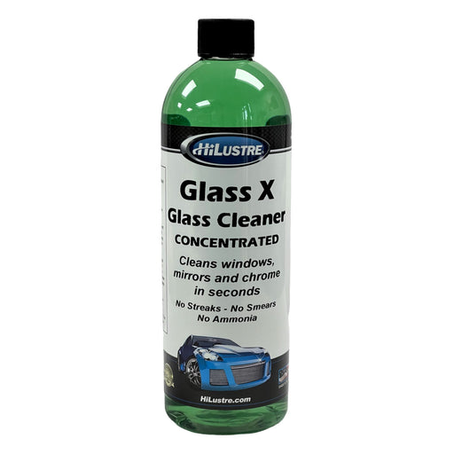 HiLustre® Glass X Concentrated Glass Cleaner Glass Cleaner HiLustre® Products 16oz 