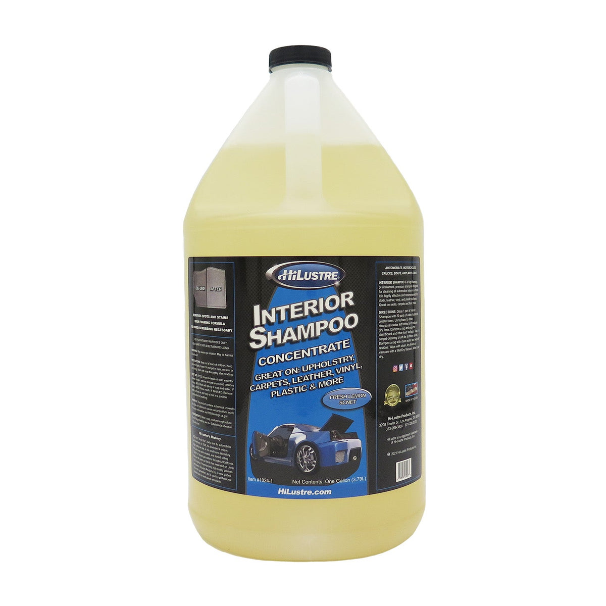 Industrial Grade Carpet Shampoo For Auto Detailers