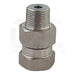 Interstate Pneumatics PW7166 3/8" MPT x 3/8" FPT Stainless Steel Swivel fitting - 4000 PSI Pressure Gun Parts Interstate Pneumatics 