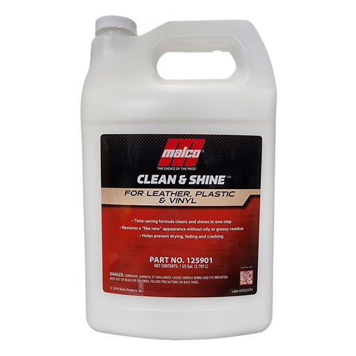 MALCO CLEAN & SHINE™ INTERIOR CLEANER AND PROTECTANT Interior Cleaner Malco® Automotive 128oz 