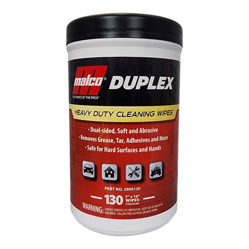 MALCO DUPLEX™ HEAVY DUTY CLEANING WIPES Cleaning Wipe Malco® Automotive 