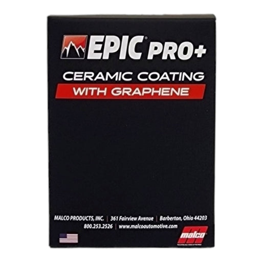 MALCO EPIC® PRO + CERAMIC COATING WITH GRAPHENE Ceramic Coating Malco® Automotive 