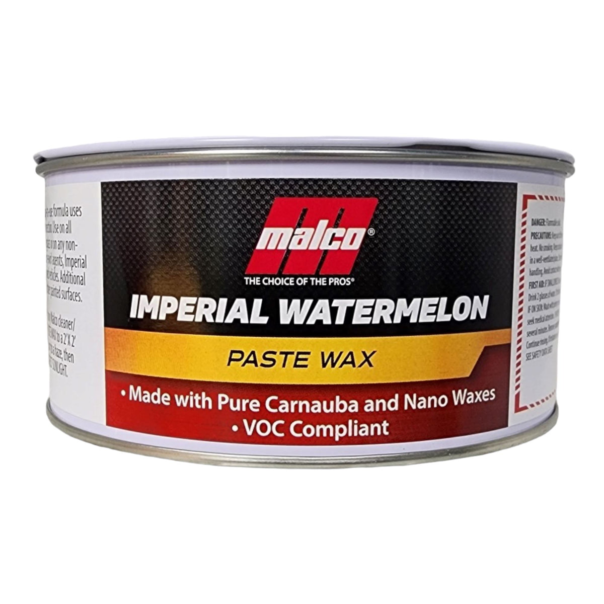 MALCO IMPERIAL PASTE WAX — Detailers Choice Car Care