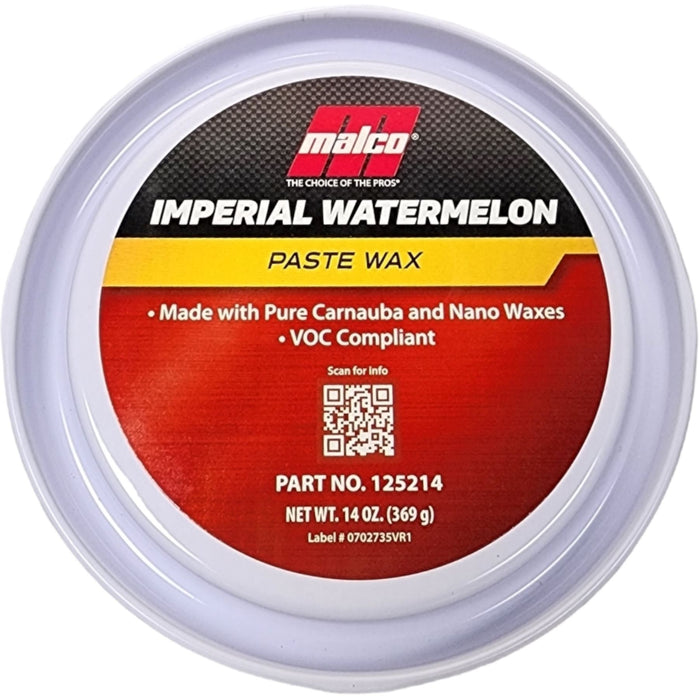 MALCO IMPERIAL PASTE WAX Vehicle Waxes, Polishes & Protectants Malco® Automotive 