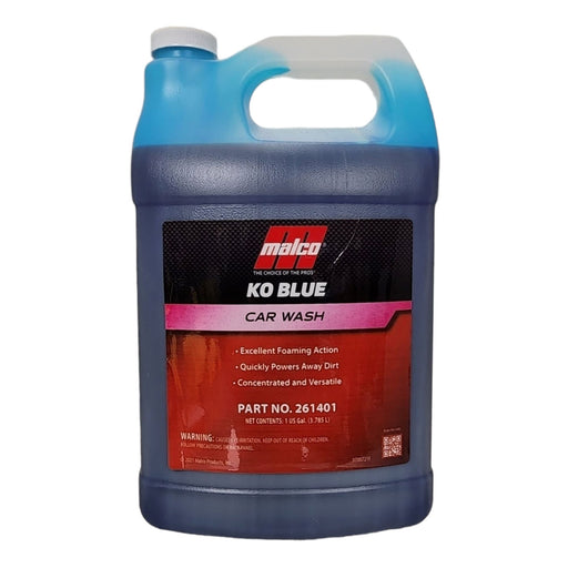 MALCO KO BLUE CAR WASH Soap Malco® Automotive 128oz 