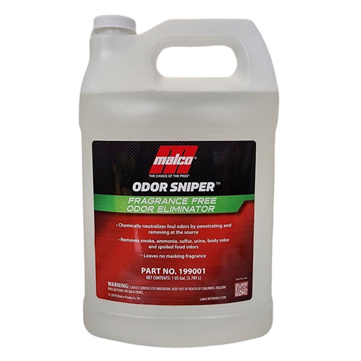 MALCO ODOR SNIPER™ FRAGRANCE-FREE ODOR ELIMINATOR Carpet Cleaner Malco® Automotive 128oz 