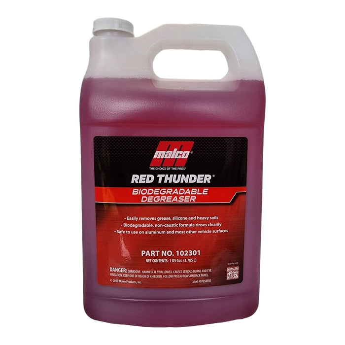 MALCO RED THUNDER® BIODEGRADABLE DEGREASER Degreaser Malco® Automotive 128oz 