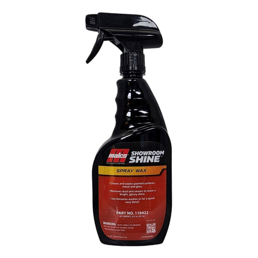 MALCO SHOWROOM SHINE™ SPRAY WAX Detail Spray Malco® Automotive 22oz 