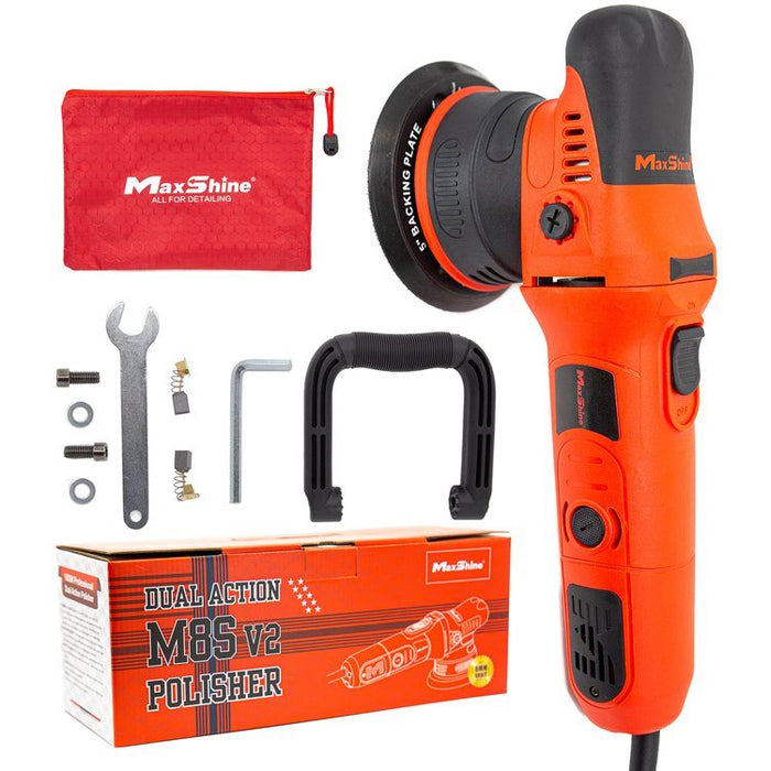 Maxshine M8S V2 8mm/1000W Dual Action Polisher – Pal Automotive  Specialties, Inc.