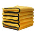 Microfiber Drying Towel Lint Free, Scratch Free, Overlocked Edges, 380 GSM, 24"x16" Microfiber Towel Golden State Trading, Inc. 12 Pieces Yellow 