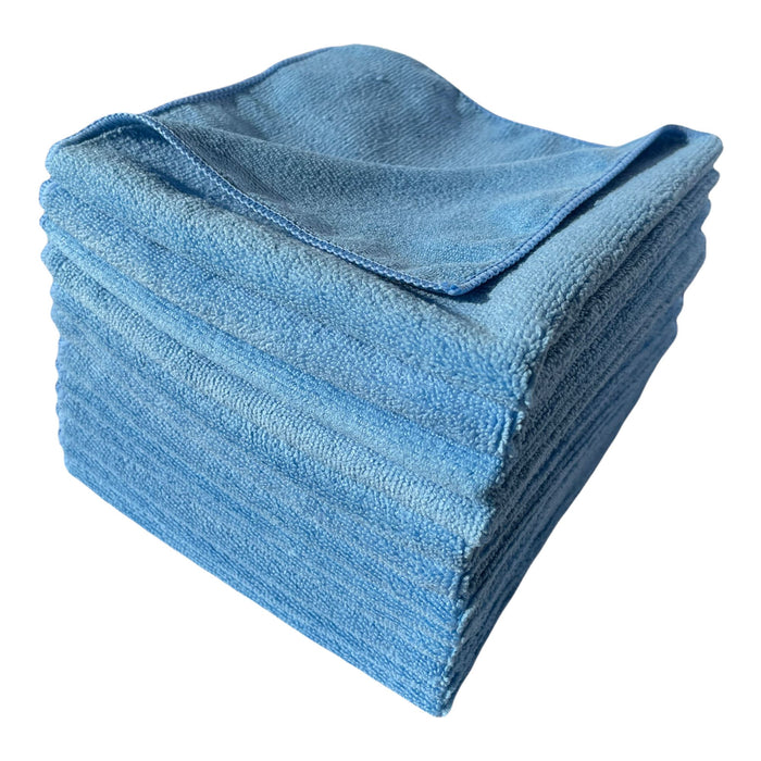 Plain Microfiber Cleaning Cloth Towel No-scratch Car Polishing