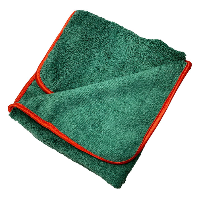 Microfiber Silk Edge Towel 16" x 24" Microfiber Towel Source Trading LA , LLC 1 Piece Green 