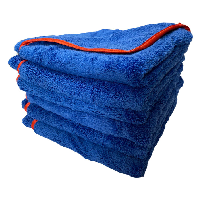 Microfiber Silk Edge Towel 16" x 24" Microfiber Towel Source Trading LA , LLC 12 Pieces Blue 